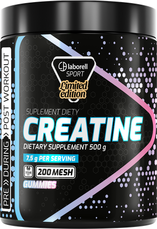 Creatine monohydrate - kwaśne żelki 500g