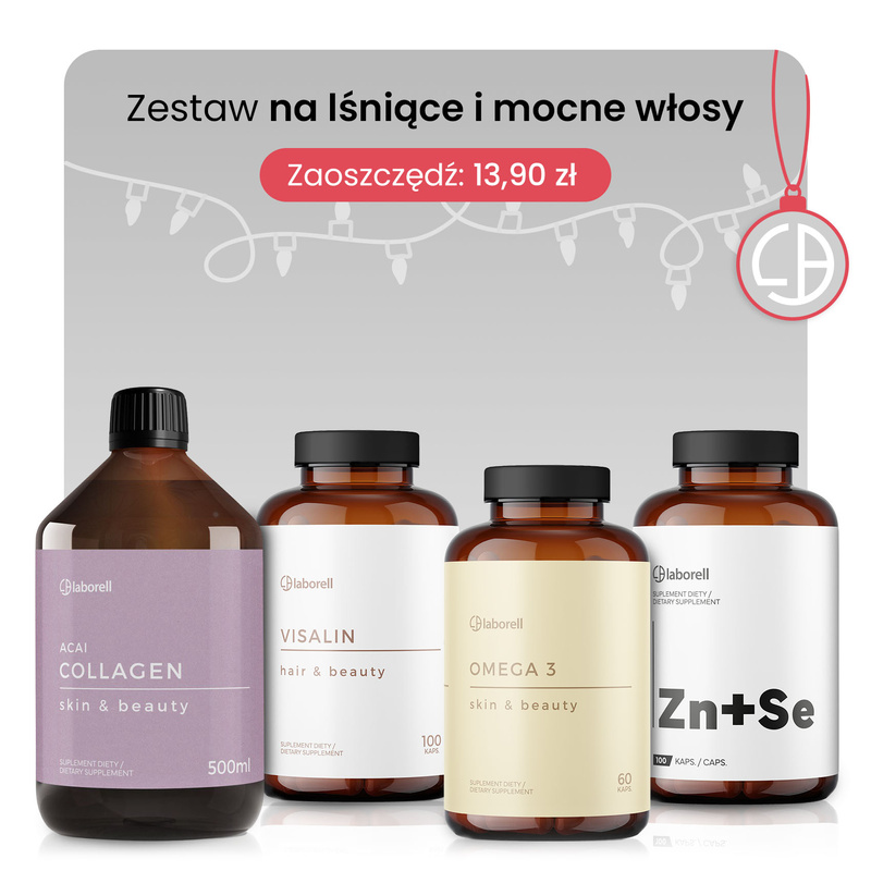 Zestaw na lśniące i mocne włosy