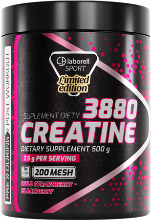 Laborell Creatine monohydrate - poziomka jeżyna 500g