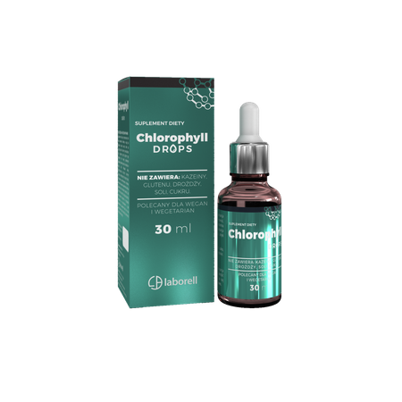 Laborell chlorofil w kroplach 30 ml