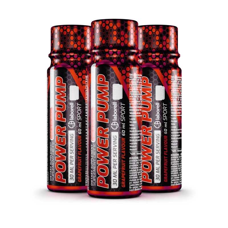 Preworkout shot Power Pump grapefruit