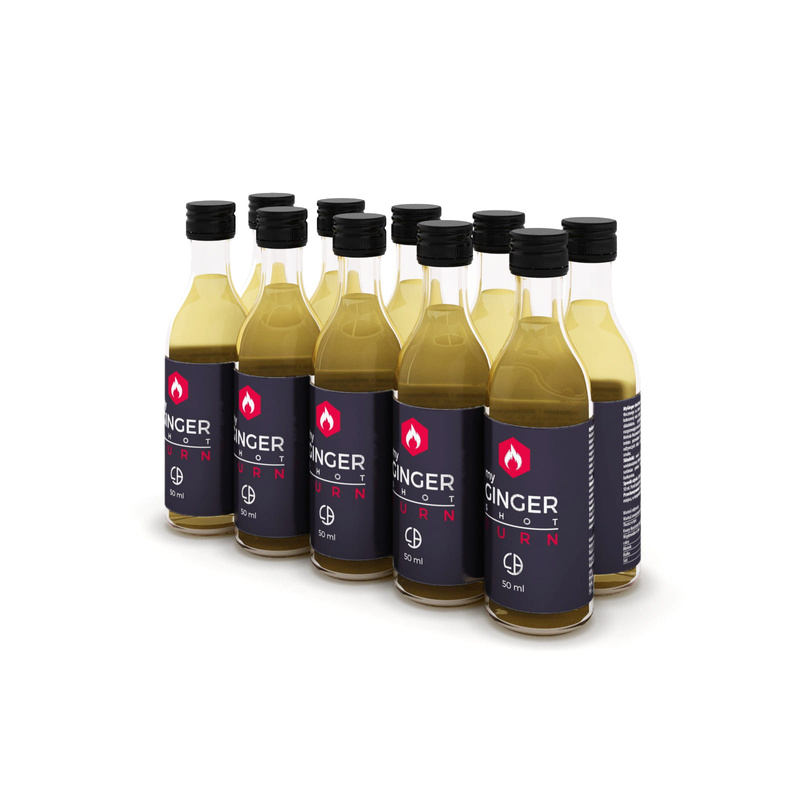 myGinger burn napój imbirowy na odporność 10 sztuk