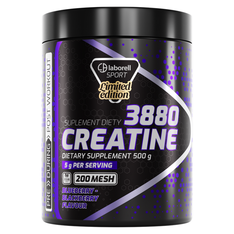 Monohydrat kreatyny jagoda-jeżyna 500g