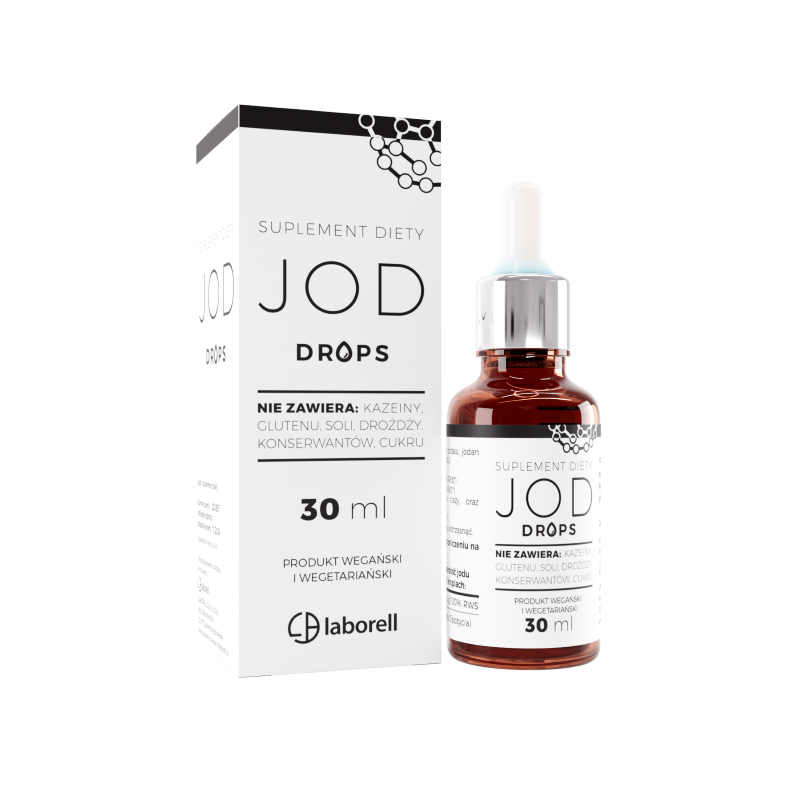 Jod w kroplach 30 ml