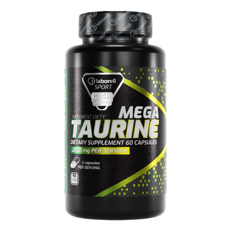 Mega tauryna 1000 mg 60 kapsułek
