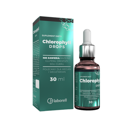 Laborell chlorofil w kroplach 30 ml