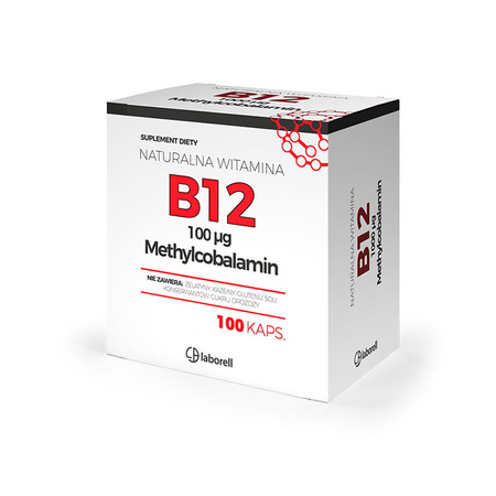 Laborell Witamina B12 100mcg metylokobalamina