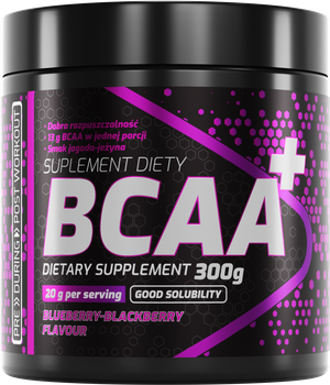 BCAA+ jagoda jeżyna 300g