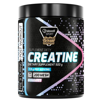 Monohydrat kreatyny o smaku kwaśnych żelek 500g