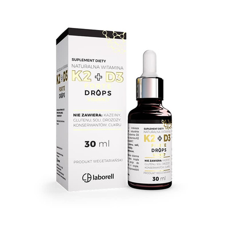 Witamina K2 200 mcg + D3 6400 IU forte