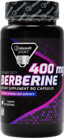 Laborell BERBERYNA 400mg, standaryzacja 98% MOCNA