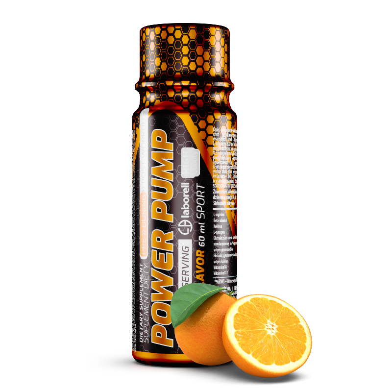 Preworkout shot Power pump orange 60 ml