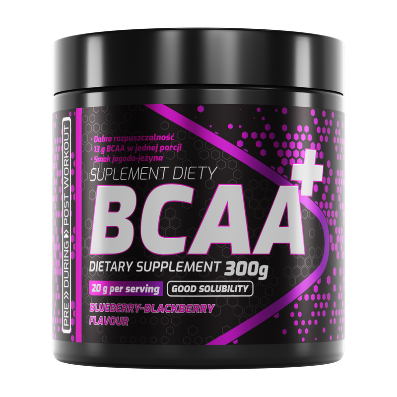 BCAA+ jagoda jeżyna 300 g
