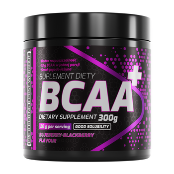 BCAA+ jagoda jeżyna 300 g
