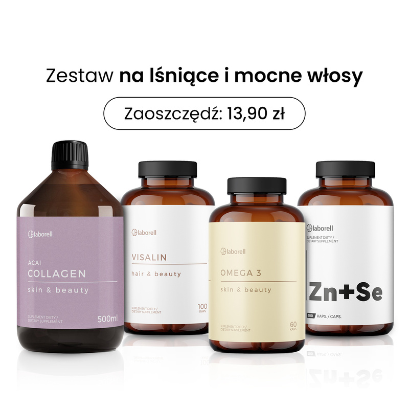 Zestaw na lśniące i mocne włosy