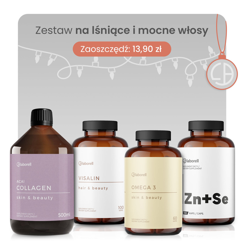 Zestaw na lśniące i mocne włosy