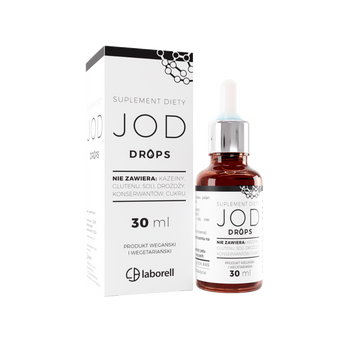 Jod w kroplach 30 ml
