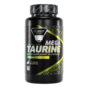 Mega tauryna 1000 mg 60 kapsułek