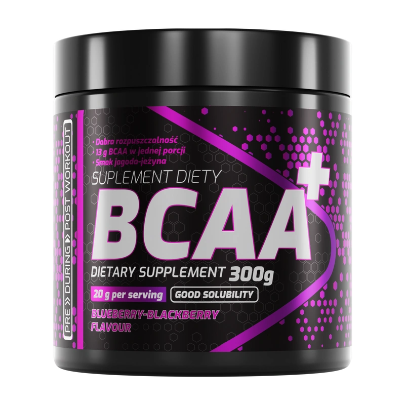 BCAA+ jagoda jeżyna 300 g