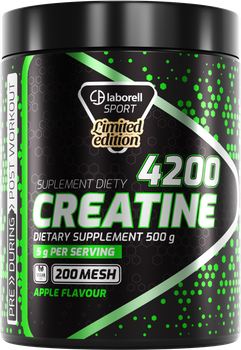 Laborell Creatine monohydrate - jabłko 500g