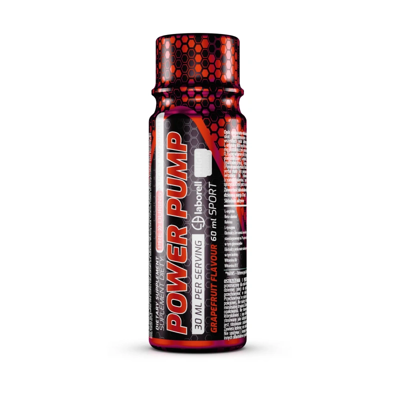 Preworkout shot Power Pump grapefruit