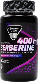 Laborell BERBERYNA 400mg, standaryzacja 98% MOCNA