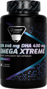 Laborell OMEGA 3 - 2400mg oleju, 646 EPA + 430 DHA