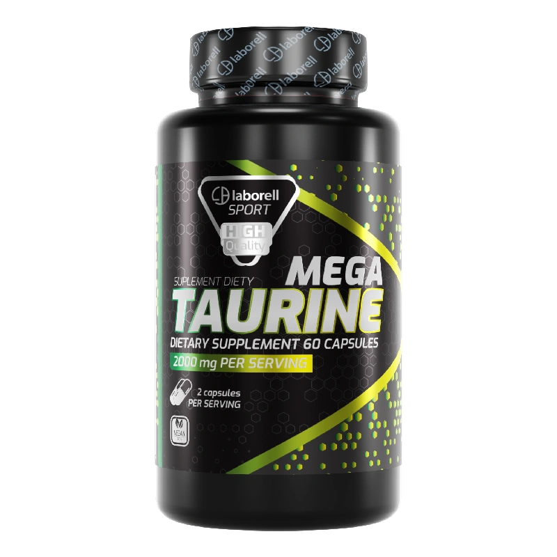 Mega tauryna 1000 mg 60 kapsułek
