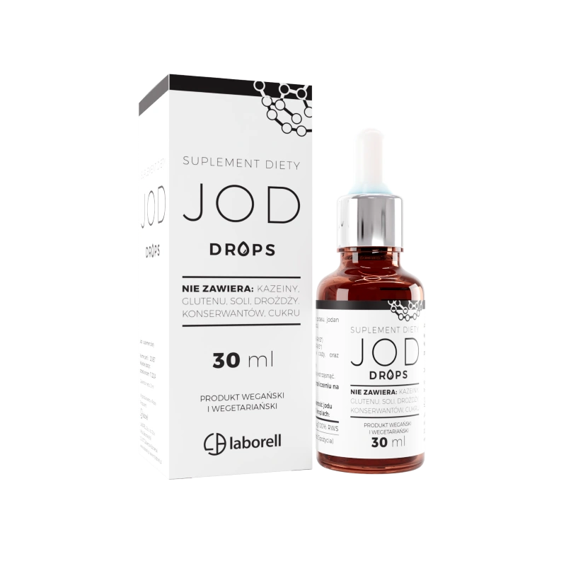 Jod w kroplach 30 ml